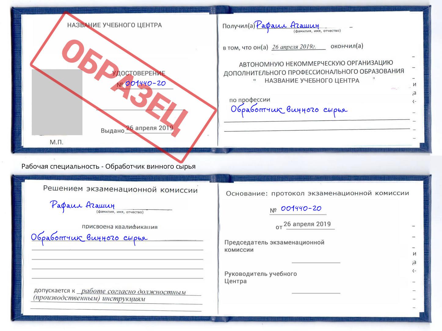 Обработчик винного сырья Кинешма